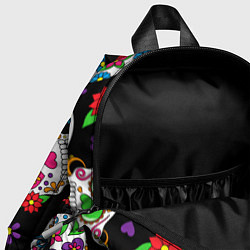 Детский рюкзак Шальные черепа, цвет: 3D-принт — фото 2