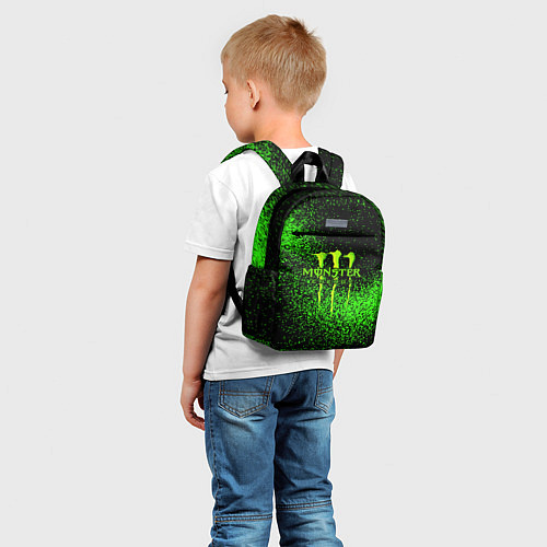 Детский рюкзак MONSTER ENERGY / 3D-принт – фото 5