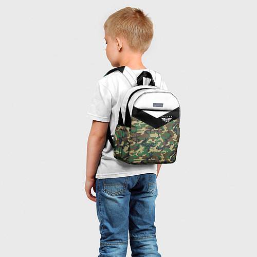 Детский рюкзак Россия камуфляж / 3D-принт – фото 5