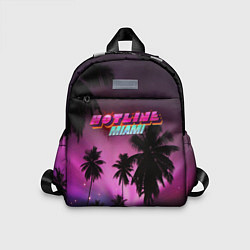 Детский рюкзак HOTLINE MIAMI, цвет: 3D-принт