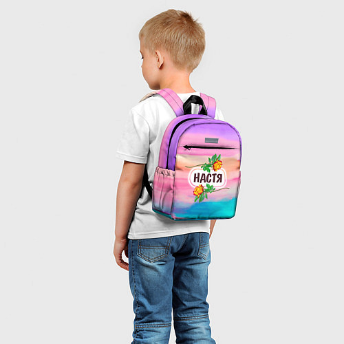 Детский рюкзак Настя / 3D-принт – фото 5