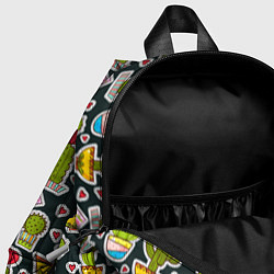 Детский рюкзак Кактусы, цвет: 3D-принт — фото 2