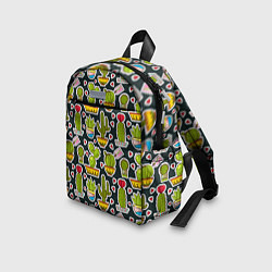Детский рюкзак Кактусы, цвет: 3D-принт — фото 2