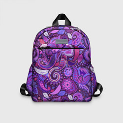 Детский рюкзак Фиолетовый этнический дудлинг