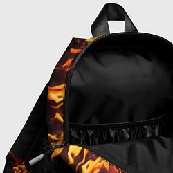 Детский рюкзак FIRE ОГОНЬ, цвет: 3D-принт — фото 2