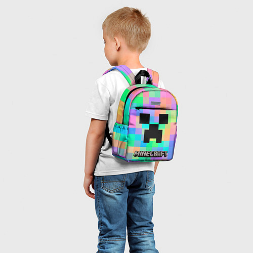 Детский рюкзак Minecraft / 3D-принт – фото 5