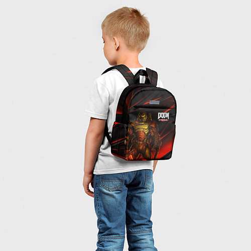 Детский рюкзак DOOM ETERNAL / 3D-принт – фото 5