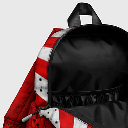 Детский рюкзак ЯПОНСКИЙ ФЛАГ, цвет: 3D-принт — фото 2