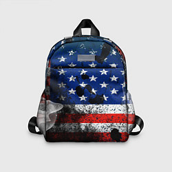 Детский рюкзак США, цвет: 3D-принт