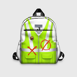 Детский рюкзак Работник года Номер один, цвет: 3D-принт