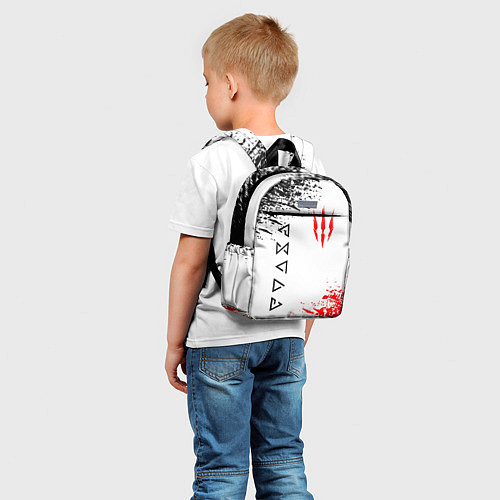 Детский рюкзак THE WITCHER / 3D-принт – фото 5