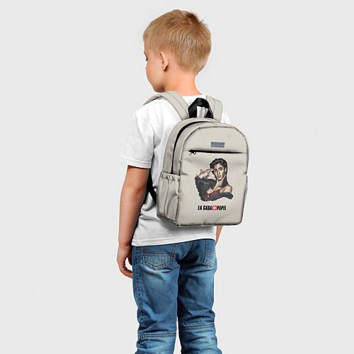 Детский рюкзак БУМАЖНЫЙ ДОМ / 3D-принт – фото 5