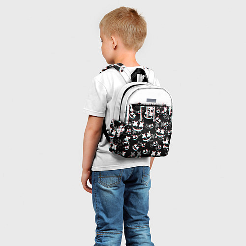 Детский рюкзак MARSHMELLO GLITCH / 3D-принт – фото 5