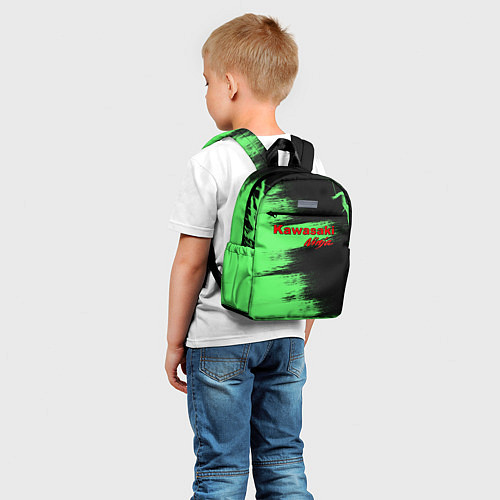 Детский рюкзак Kawasaki / 3D-принт – фото 5
