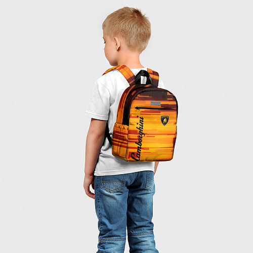Детский рюкзак LAMBORGHINI / 3D-принт – фото 5
