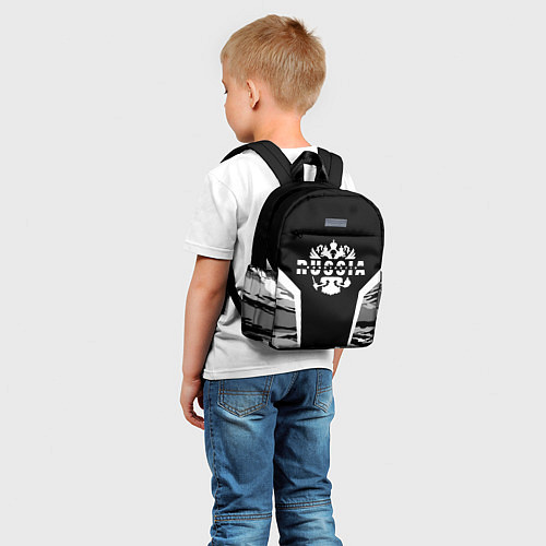 Детский рюкзак Константин - камуфляж / 3D-принт – фото 5