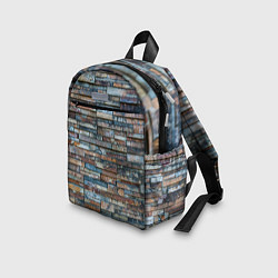 Детский рюкзак СТЕНА КИРПИЧ, цвет: 3D-принт — фото 2