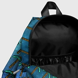 Детский рюкзак Майнкрафт Кирка, цвет: 3D-принт — фото 2