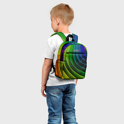 Детский рюкзак Color 2058 / 3D-принт – фото 5