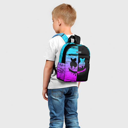 Детский рюкзак FORTNITE MARSHMELLO / 3D-принт – фото 5