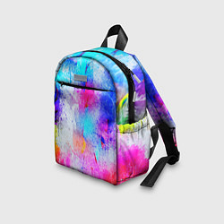 Детский рюкзак НЕОНОВЫЕ ПОТЕРТОСТИ, цвет: 3D-принт — фото 2