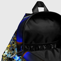 Детский рюкзак Фрактальная материя l Fractal, цвет: 3D-принт — фото 2