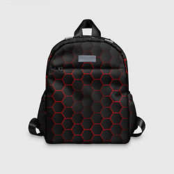 Детский рюкзак 3D black & red