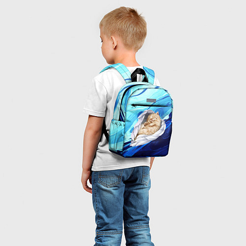Детский рюкзак Котик Ангелочек / 3D-принт – фото 5
