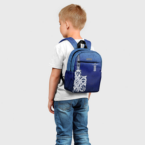 Детский рюкзак Cs:go - AWP Gungnir style - Гунгнир / 3D-принт – фото 5