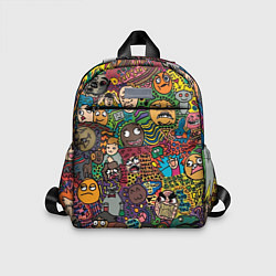 Детский рюкзак Цветные мемы из ВК, цвет: 3D-принт