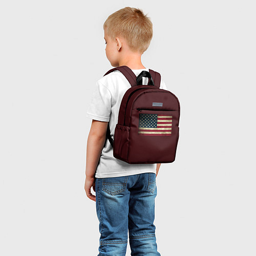 Детский рюкзак USA флаг / 3D-принт – фото 5