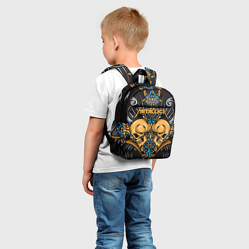 Детский рюкзак Metallica / 3D-принт – фото 5
