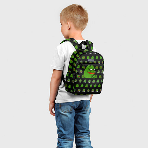 Детский рюкзак Frog Pepe / 3D-принт – фото 5