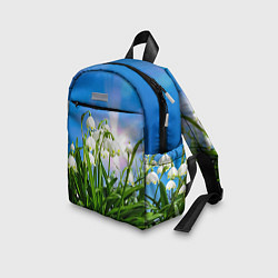 Детский рюкзак Подснежники, цвет: 3D-принт — фото 2