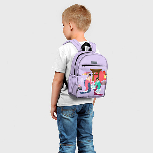 Детский рюкзак Geishas / 3D-принт – фото 5