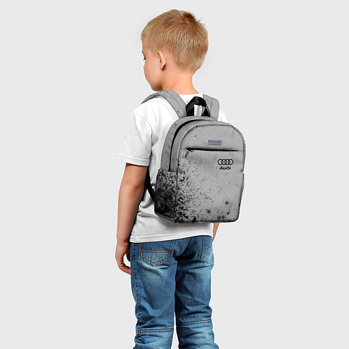 Детский рюкзак AUDI АУДИ / 3D-принт – фото 5