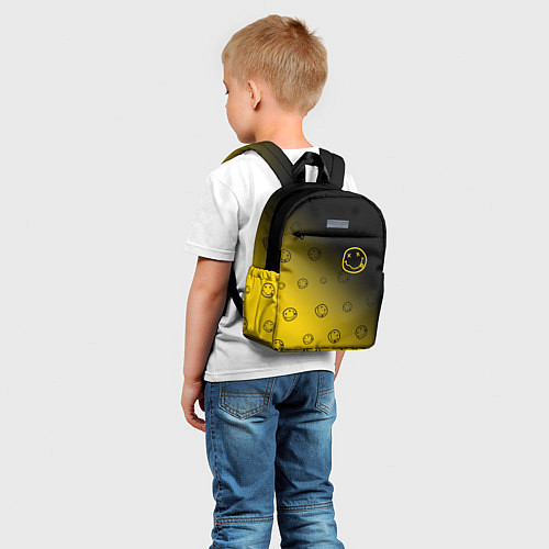 Детский рюкзак NIRVANA НИРВАНА / 3D-принт – фото 5