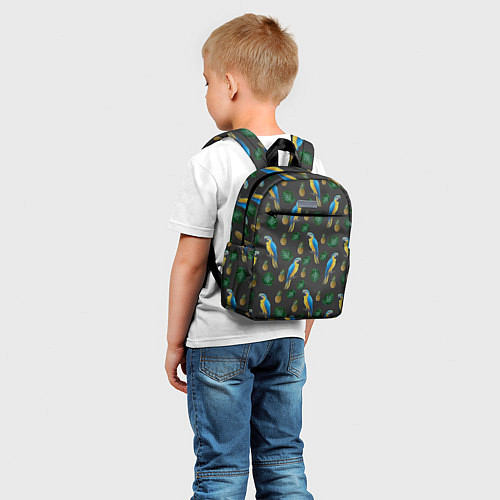 Детский рюкзак Попугай Ара / 3D-принт – фото 5