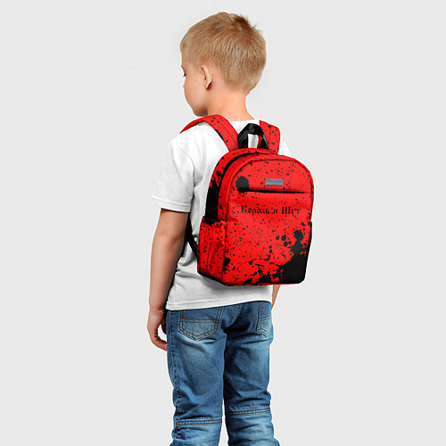 Детский рюкзак КОРОЛЬ И ШУТ / 3D-принт – фото 5