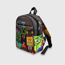 Детский рюкзак Minecraft - characters - video game, цвет: 3D-принт — фото 2