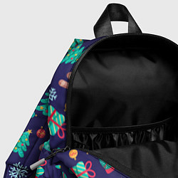 Детский рюкзак Новый год, цвет: 3D-принт — фото 2
