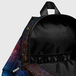 Детский рюкзак Glitch space, цвет: 3D-принт — фото 2
