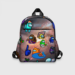 Детский рюкзак Among Us Чёрная дыра, цвет: 3D-принт