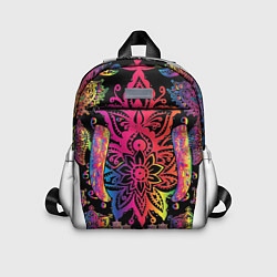 Детский рюкзак  Слон с орнаментом, цвет: 3D-принт
