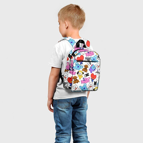 Детский рюкзак BTS BT21 / 3D-принт – фото 5