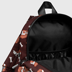 Детский рюкзак Спаниели, цвет: 3D-принт — фото 2