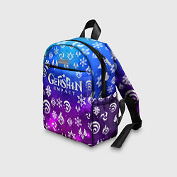 Детский рюкзак GENSHIN IMPACT, цвет: 3D-принт — фото 2