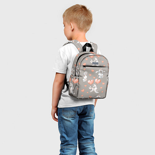 Детский рюкзак Влюбленные / 3D-принт – фото 5