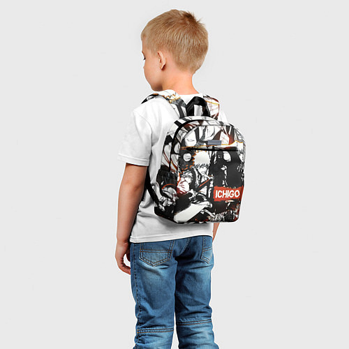 Детский рюкзак Bleach Блич Ичиго Курасаки / 3D-принт – фото 5