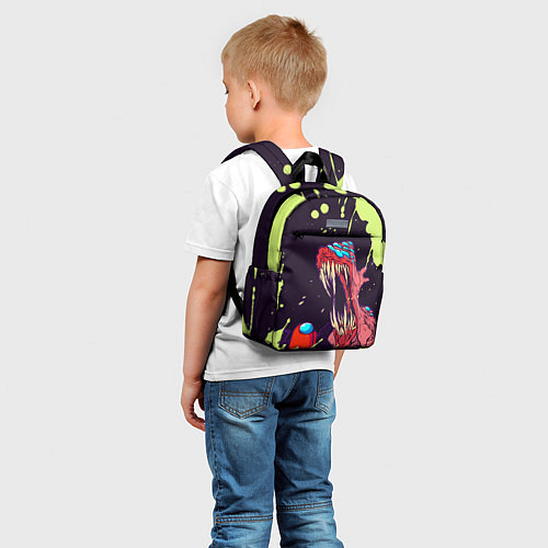Детский рюкзак AMONG US - MONSTER / 3D-принт – фото 5